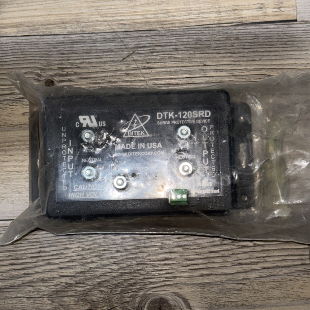 DITEK SURGE PROTECTION MODEL DTK-120SRD 120VAC Series Connected Hybrid